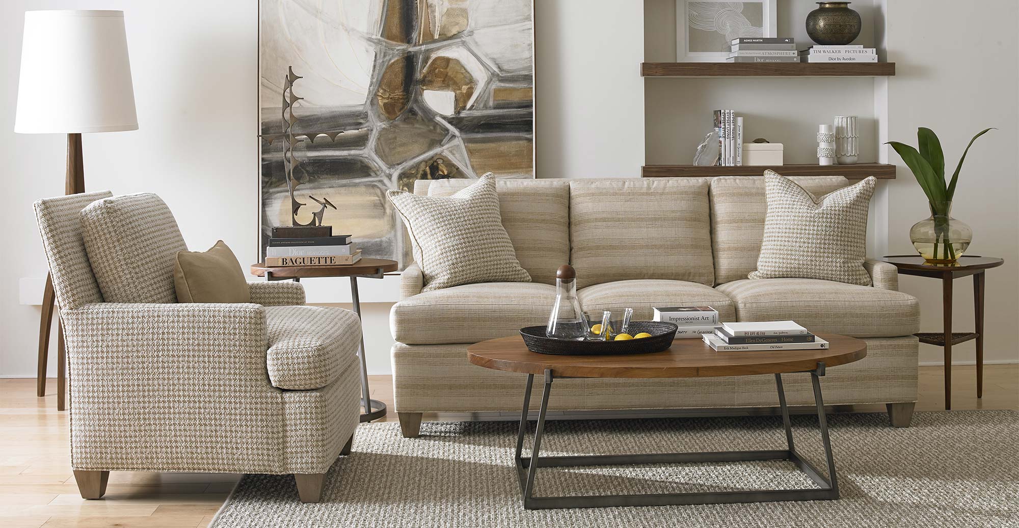 Sofa Loveseat USA Made Sherrill Furniture