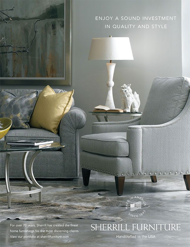 July 2014 Sherrill Furniture Traditional Home National Ad