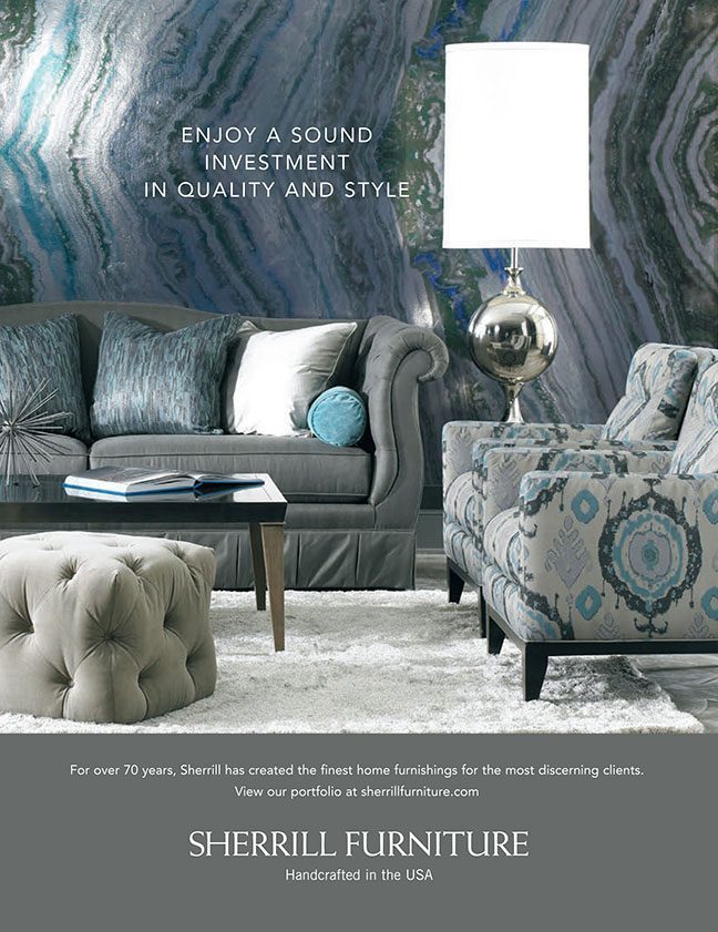 April 2015 Sherrill Furniture Traditional Home National Ad